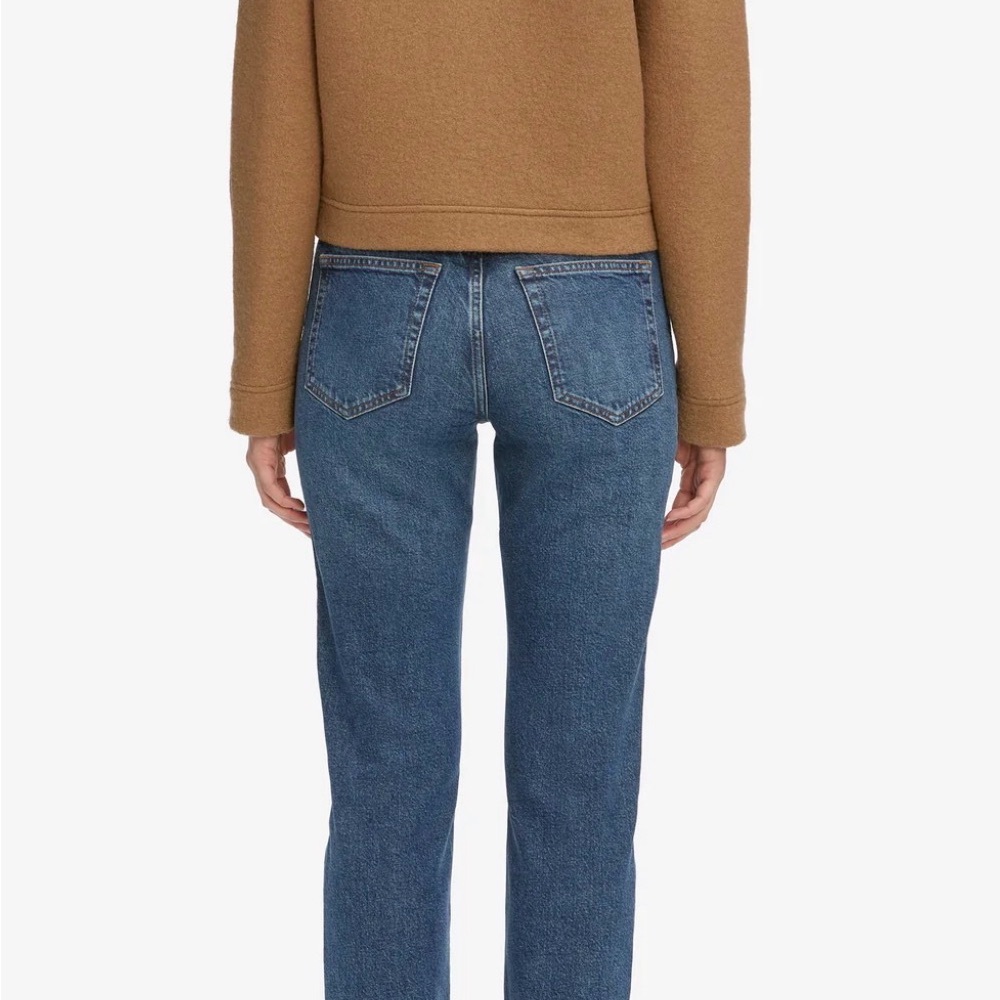 Frame Denim Blue Straight Leg Jeans